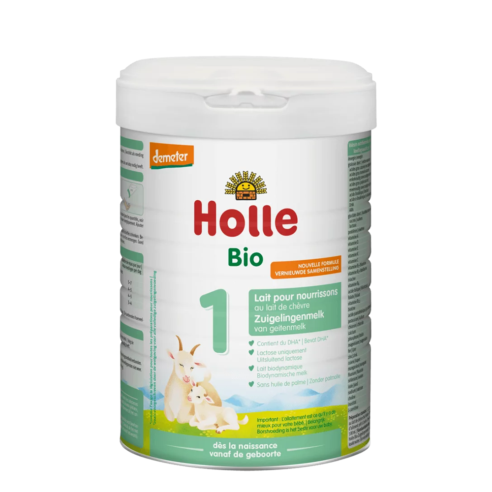 Holle Stage 1 (0-6 Months) Goat Milk Formula - Dutch Version