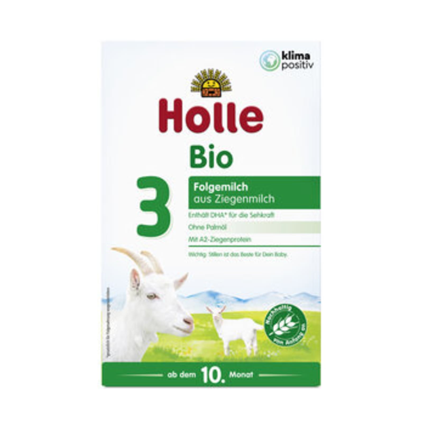 Holle Goat Stage 3 Organic Milk Formula