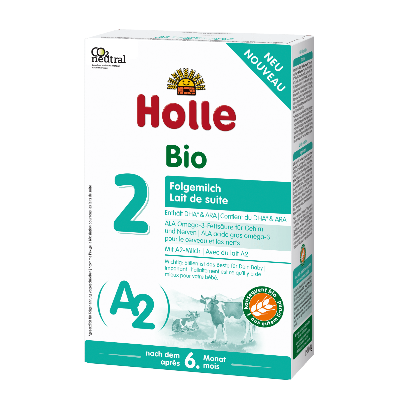 Holle A2 Stage Organic Baby Formula – infantiz