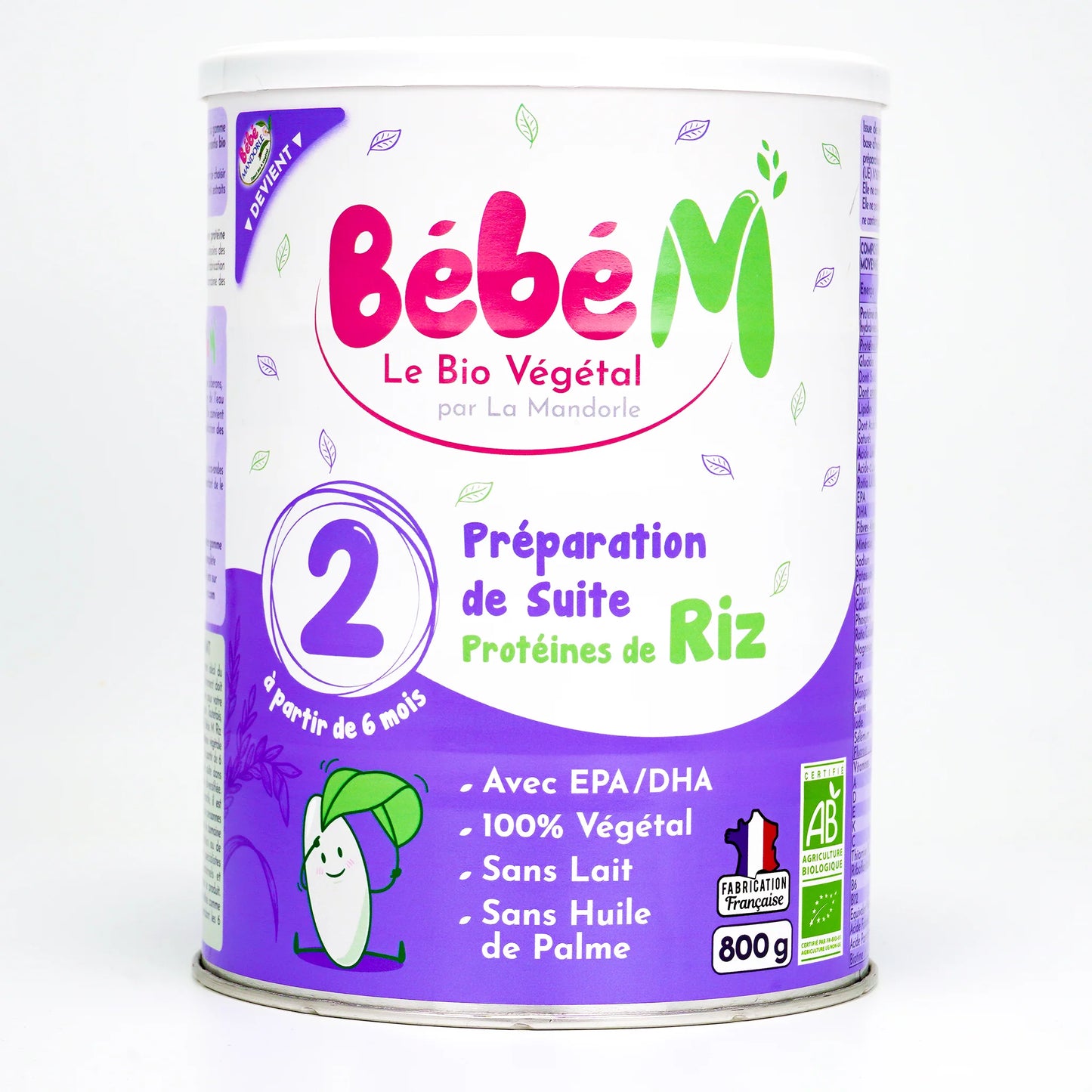 Bebe M Stage 2 Organic Rice-Based Baby Formula