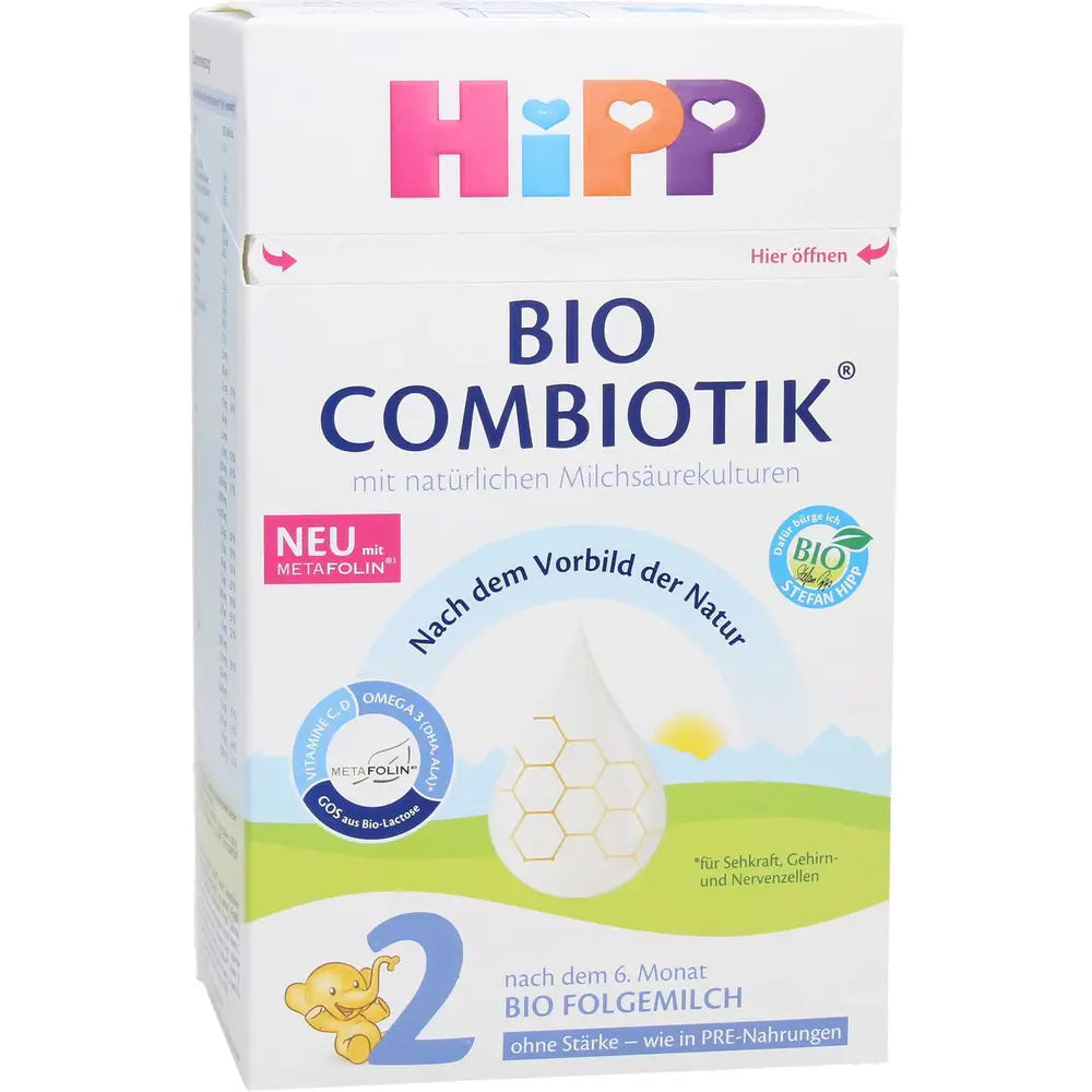 HiPP Stage 2 No Starch | Combiotik Organic Formula | infantiz