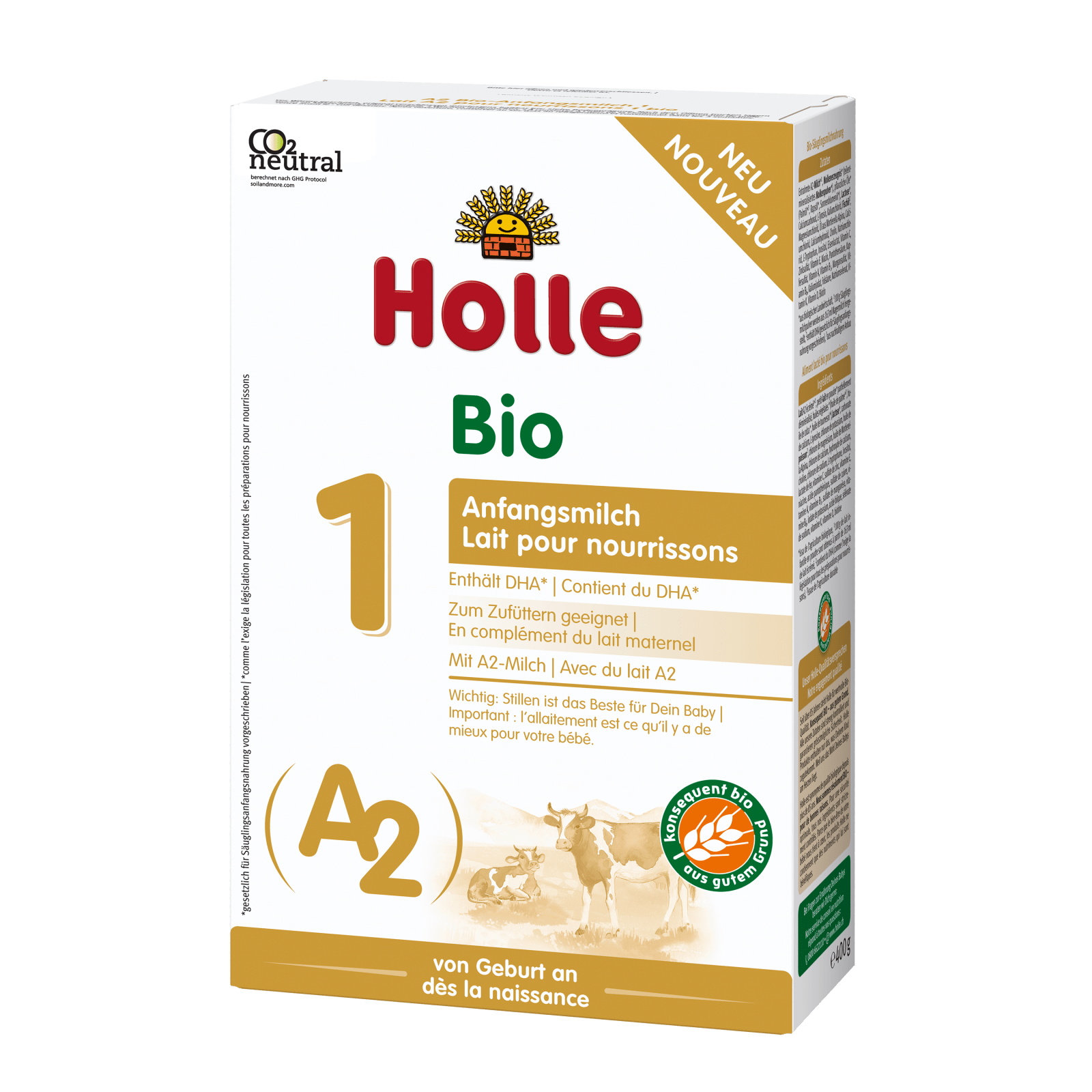 Holle A2 Organic Infant Formula 1 | Holle A2 Milk | infantiz