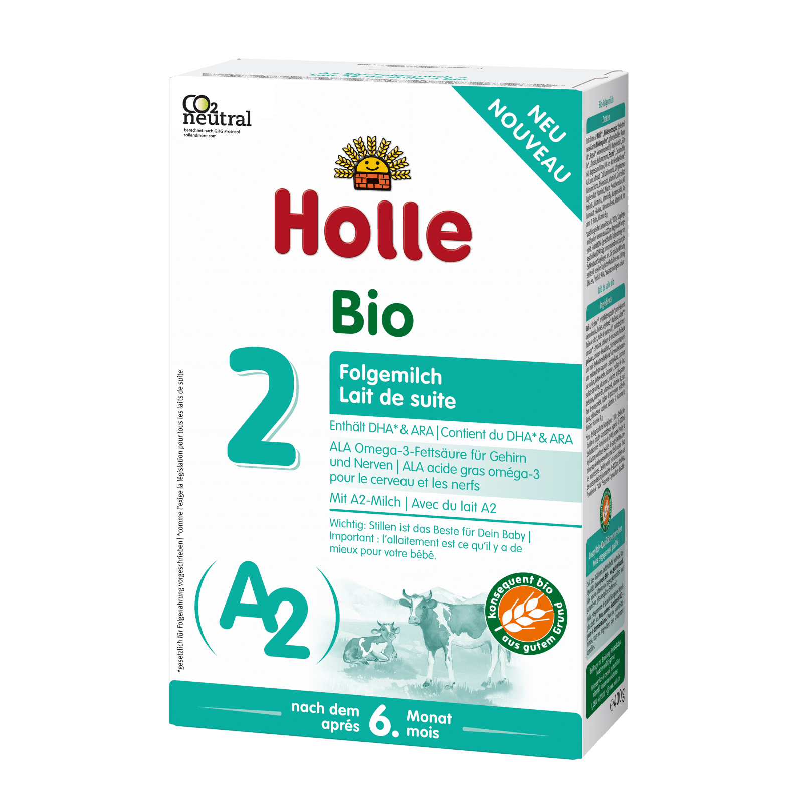 Holle A2 Milk Formula Stage 2 | Holle Bio A2 | infantiz