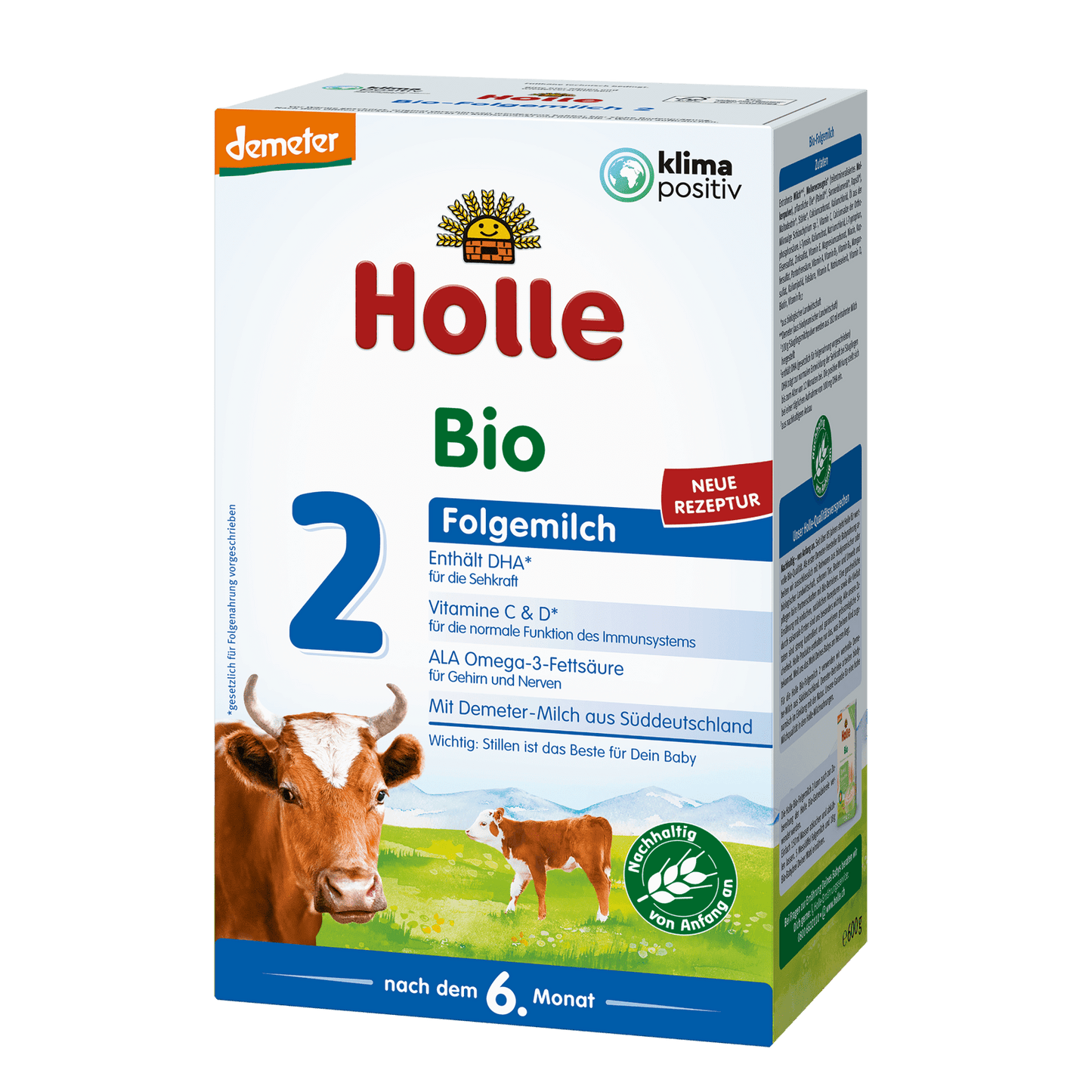 Holle Dutch Goat Milk Formula Stage 2 (6+ Months)